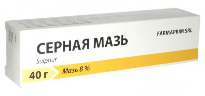 Лечение геморроя серной мазью