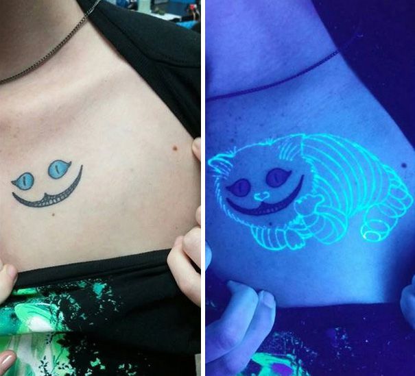 30 самых впечатляющих светящихся татуировок