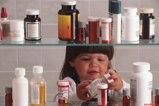 ребёнок и лекарства