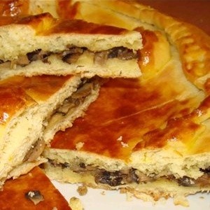 Пирог с капустой (калорийность 158 ккал)
