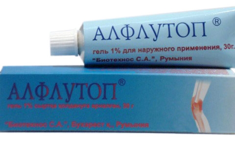 Алфлутоп - мазь