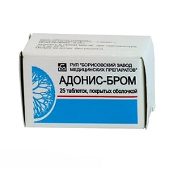 Адонис-Бром - препарат на основе экстракта адониса