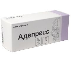 Адепресс - препарат для лечения эмоциональных расстройств
