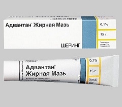 Адвантан в форме жирной мази