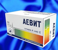 Аевит - препарат, содержащий витамины A и E
