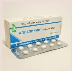 Лекарственная форма Аллапинина - таблетки