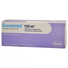 Таблетки Бонвива 150 мг