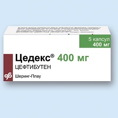 Капсулы Цедекс 400 мг