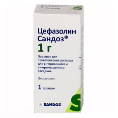 Антибиотик Цефазолин
