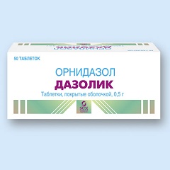 Противопротозойный препарат Дазолик