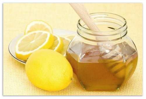 Мед и лимоны.