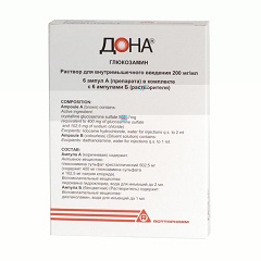 Препарат Дона в форме раствора для инъекций