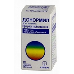 Снотворный препарат Донормил