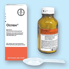 Оспен - аналог Феноксиметилпенициллина
