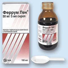 Феррум Лек - аналог Ферроплекса
