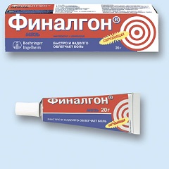 Сосудорасширяющий гель Финалгон