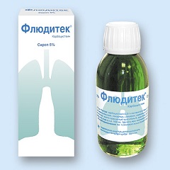 Флюдитек сироп для взрослых