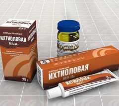Ихтиоловая мазь - аналог Фукорцина