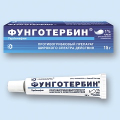 Противогрибковый крем Фунготербин