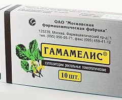 Ректальные свечи Гамамелис
