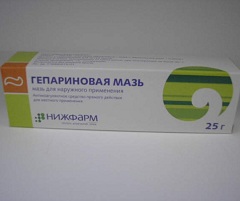 Гепариновая мазь - препарат, способствующий рассасыванию тромбов
