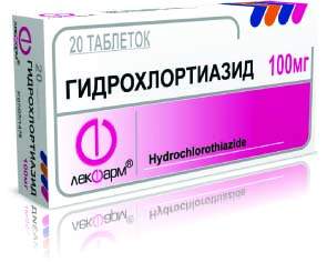 Салуретический препарат Гидрохлортиазид