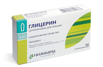Инструкция по использованию глицериновых свечей