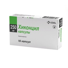 Капсулы Хиконцил 250 мг