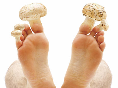 грибы на ногах