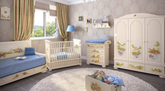 Дизайн детской комнаты для новорожденного 
