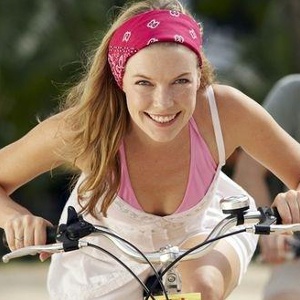 Велосипед помогает похудеть в области бедер