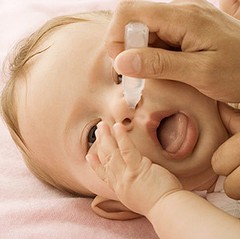 Капли в нос для новорожденных
