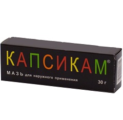 Капсикам - средство, устраняющее суставные и мышечные боли