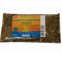 Капуста морская - бурая водоросль ламинария