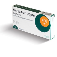 Таблетки Катадолон Форте 400 мг