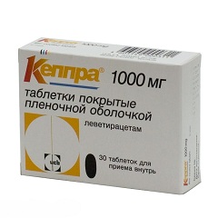 Таблетки Кеппра 1000 мг