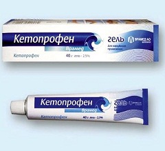 Противовоспалительный гель Кетопрофен