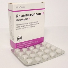 Лекарственная форма Климактоплана - таблетки