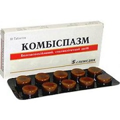 Лекарственная форма Комбиспазма - таблетки