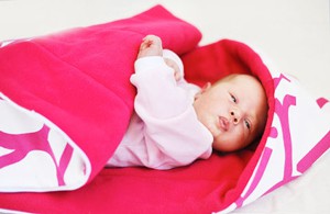 Конверт для новорожденного с флисом