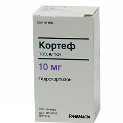 Таблетки Кортеф 10 мг