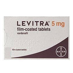 Таблетки Левитра 5 мг