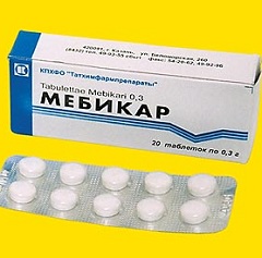 Ноотропный препарат Мебикар