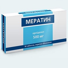 Таблетки Мератин в дозировке 500 мг