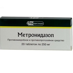 Противопротозойные таблетки Метронидазол