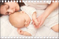 Укладываем новорожденного ребенка спать