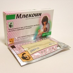 Гомеопатические гранулы Млекоин