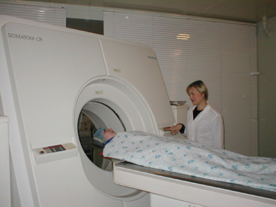 Диагностика проводится при помощи МРТ и МСКТ