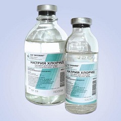 Физраствор Натрия хлорид - дезинтоксикационное средство