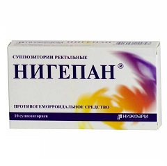 Ректальные суппозитории Нигепан
